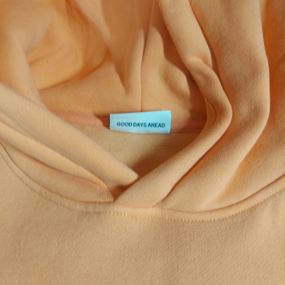 Comfrt Signature Heavyweight Hoodie Coral Pink Unisex 3XL EUC Oversized Luxury - Picture 5 of 10